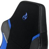 Nitro Concepts X1000 PC gamingstol Polstret sde Sort, Bl #6
