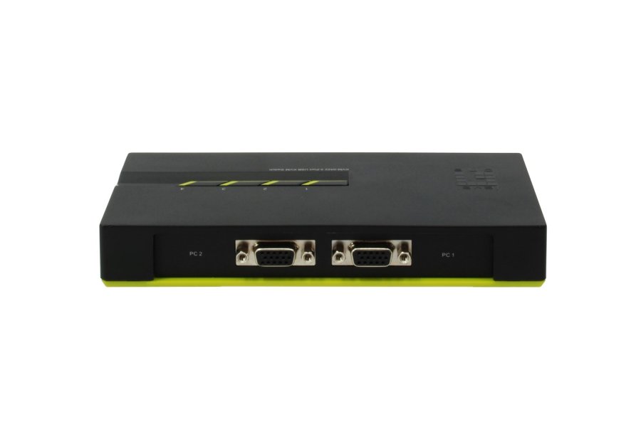 LevelOne KVM-0422 KVM Switch Sort, Gr�n #3