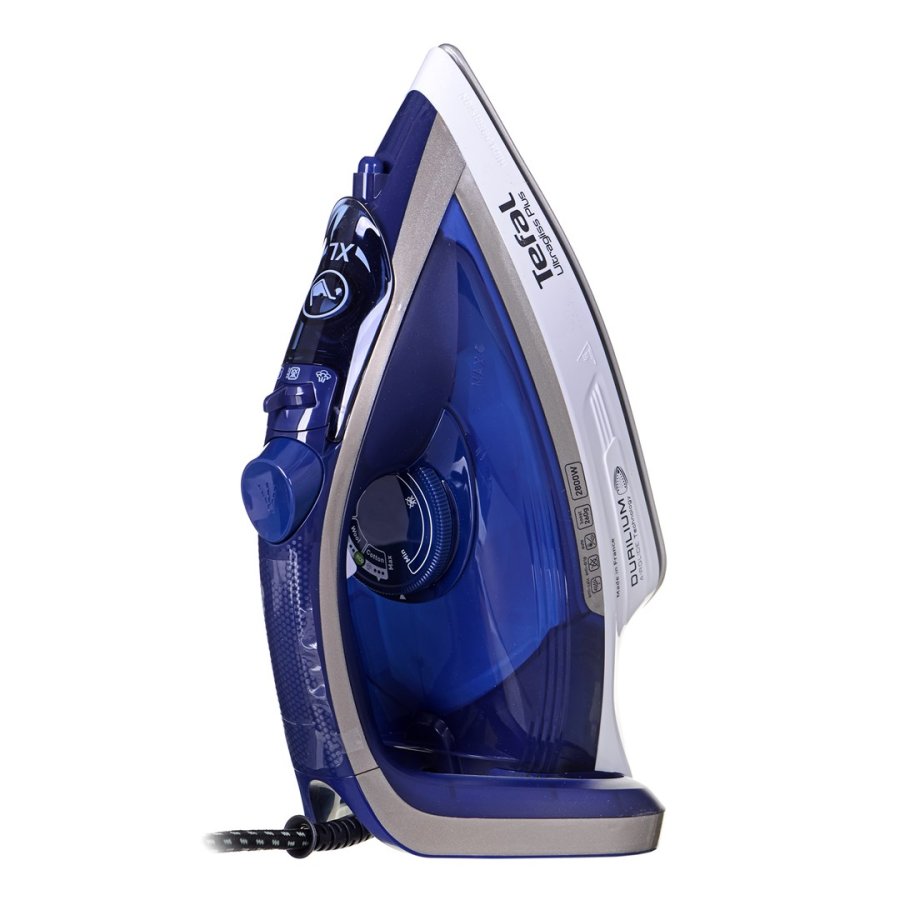 Tefal Ultimate Pure FV6812E0 strygejern Dampstrygejern 2800 W Bl, Slv #2