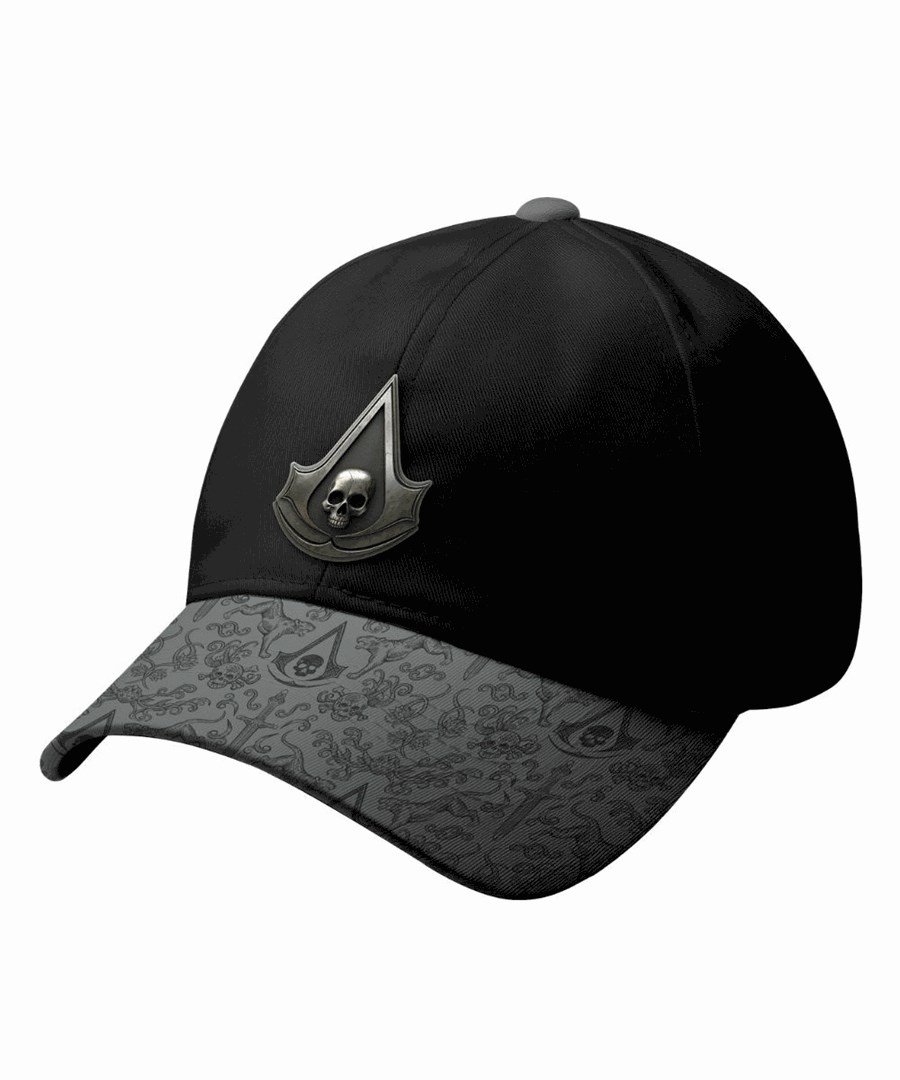 Baseballkasket Good Loot Assassins Creed Black Flag Resynced Pirates Vintage Baseball Sort #1