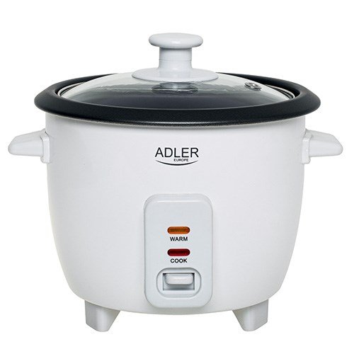 Riskoger ADLER AD 6418 300 W 0,6 L Hvid #1