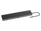 Conceptronic DONN32B dockingstation Ledningsf�rt USB 3.2 Gen 1 (3.1 Gen 1) Type-C Gr�, S�lv #1