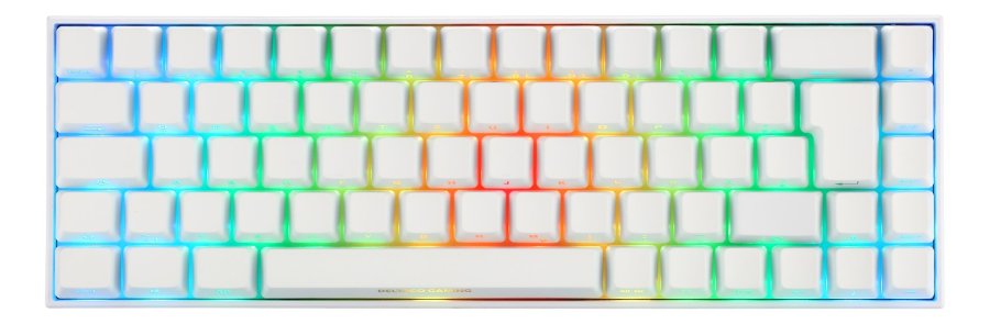 Deltaco Gaming GAM-100-W-DE tastatur Spil USB + RF Wireless + Bluetooth QWERTZ Tysk Hvid #2