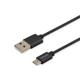 Savio CL-129 USB-kabel 2 m USB 2.0 USB A USB C Sort #5