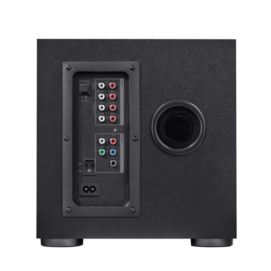 Trust GXT 658 Tytan 5.1 hjttalerst 90 W Universel Sort 5.1 kanaler #3