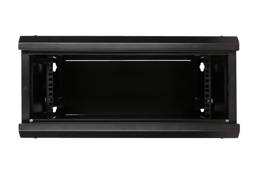 Extralink 4U 600X450 WALL-MOUNTED RACKMOUNT CABINET BLACK Vgmonteret stativ Sort #10