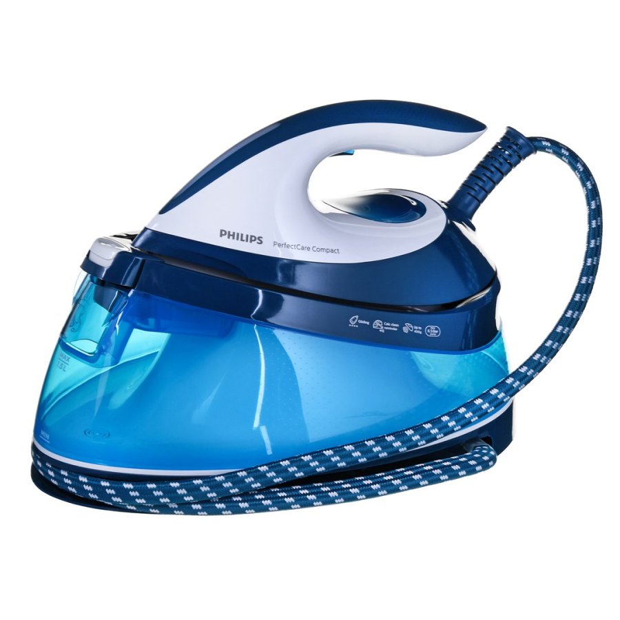 Philips GC7840/20 Dampstrygning station 2400 W 1,5 L DampGlid strygesl Bl, Hvid #1