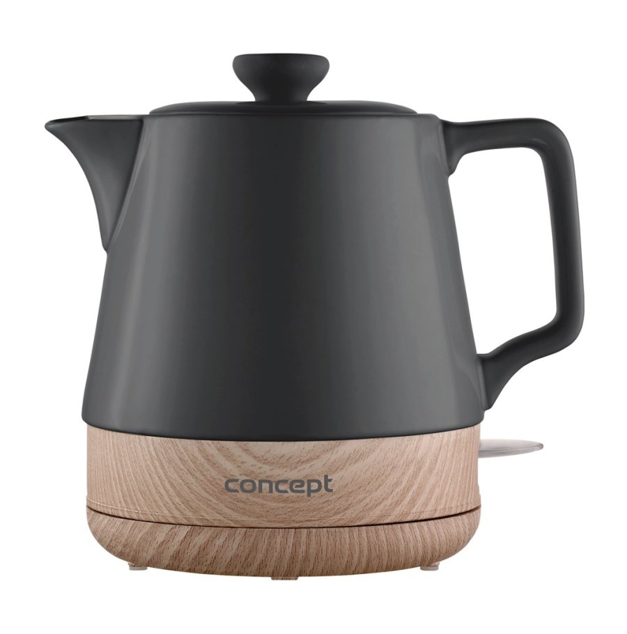 Concept RK0062 elkedel 1 L 1200 W Anthracit, Tr� #3