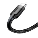 Baseus CATKLF-BG1 kabel til mobiltelefon Sort 1 m USB A USB C #3