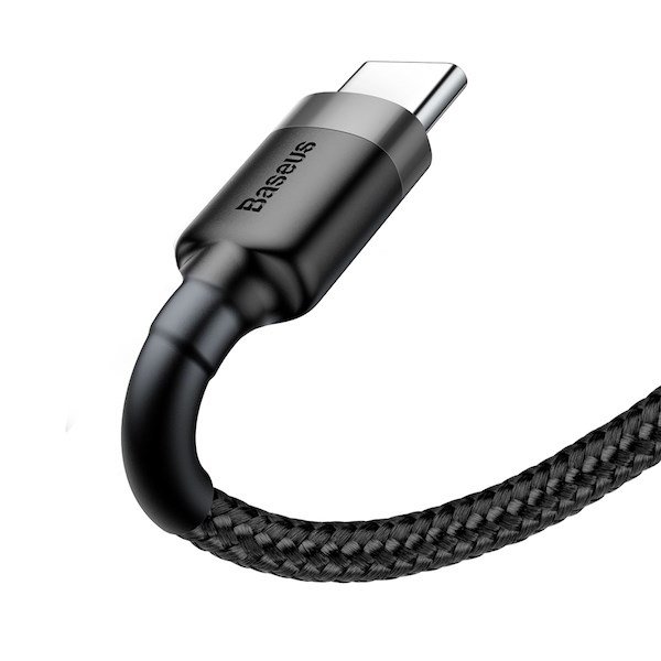 Baseus CATKLF-BG1 kabel til mobiltelefon Sort 1 m USB A USB C #3