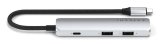 Satechi 4-in-1 USB-C Slim Adapter 4K - silver #3