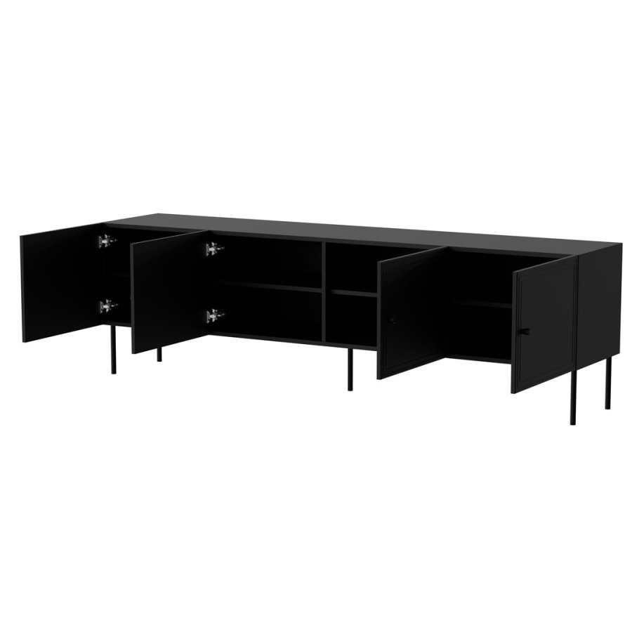 Cama 4D RTV-skab PALAZZO BIS 201x40x60 sort mat #2