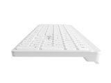 Natec Tang US tr�dl�st tastatur BT + 2,4 GHz lydsvagt Slim hvidt #7