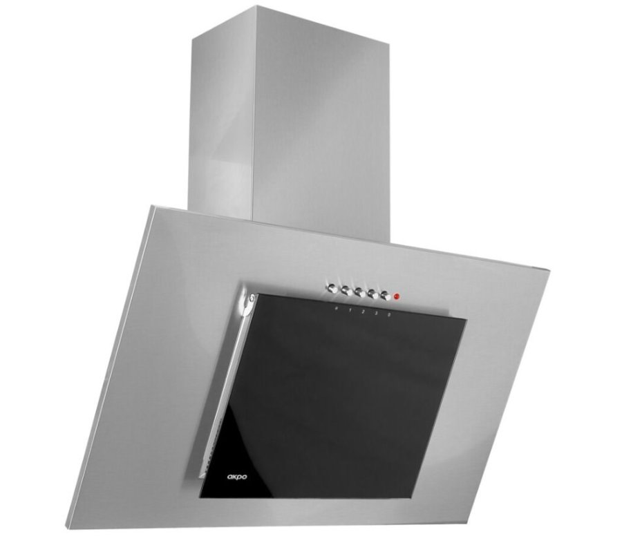 Akpo WK-4 Nero Eco 60 Skorstenshtte gr, sort glas #1