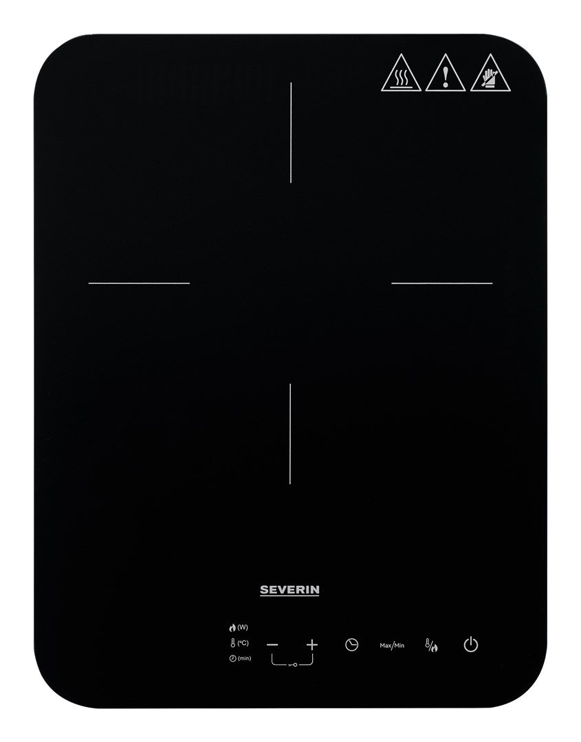 Severin KP 1032 kogeplade Sort, Gr Bordplade 28 cm Zone induktionskogeplade 1 zone(s) #1