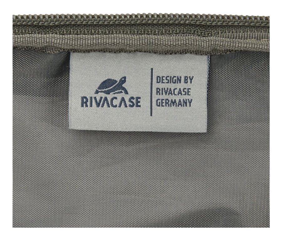 Rivacase Eden rygs�k Rejserygs�k Oliven PU-l�der, Polyester, Genanvendt polyethylenterephthalat (rPET) #21