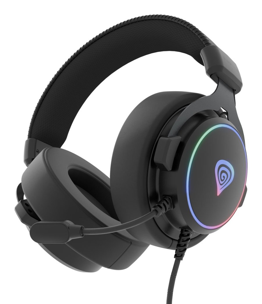 GENESIS Neon 764 Headset Ledningsfrt Spil USB Type-A Sort #8