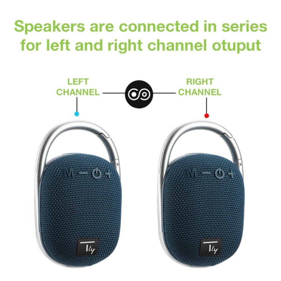 Techly ICASBL321BL brbar hjttaler Brbar mono hjttaler Bl 5 W #13