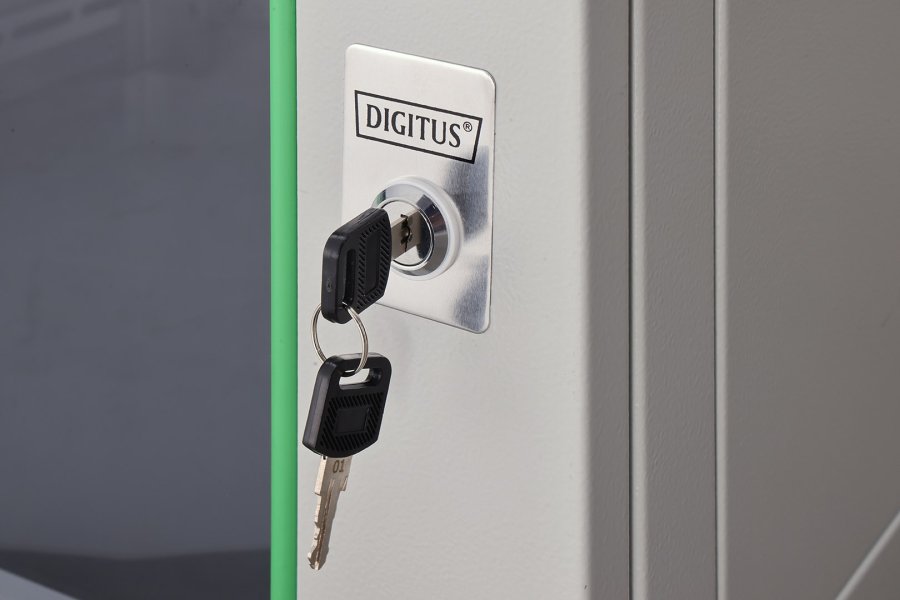 Digitus DN-19 07U-6/6-EC stativ 7U V�gmonteret stativ Gr� #3