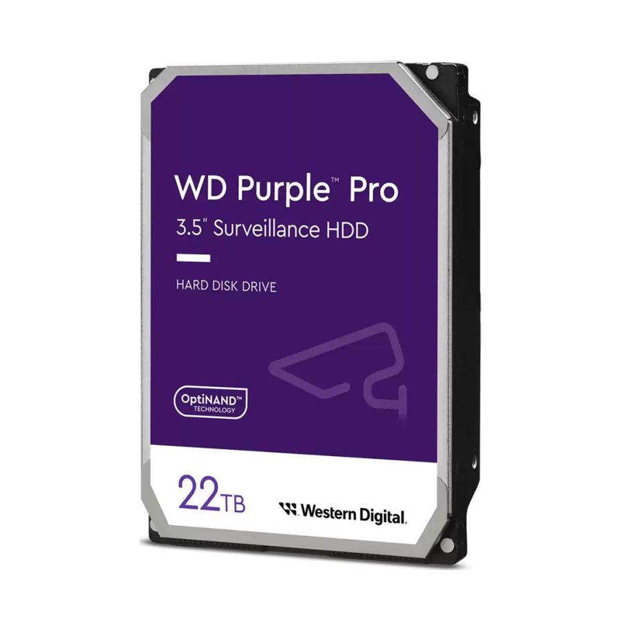 Western Digital Purple Pro harddisk 22 TB 7200 rpm 512 MB 3.5