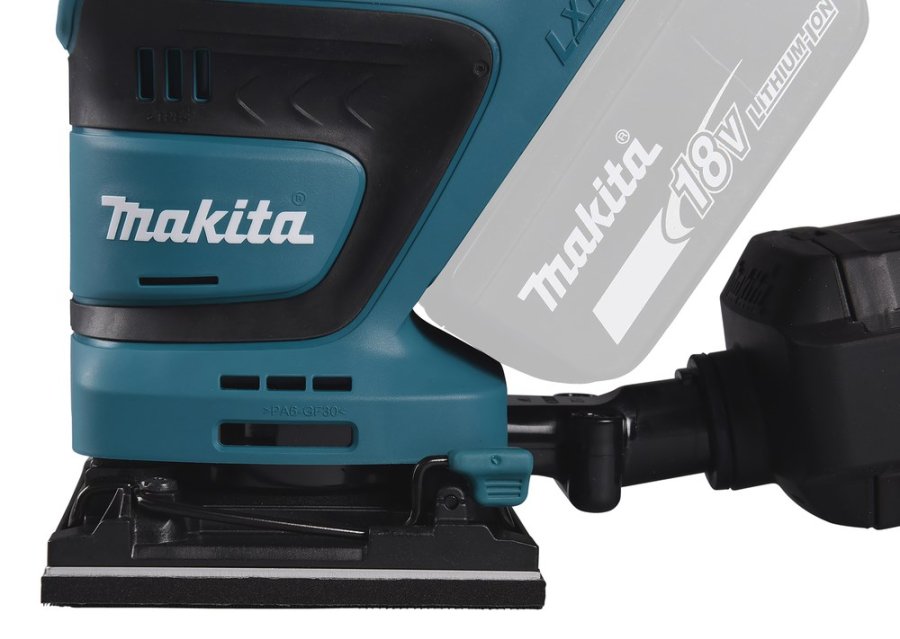 Makita DBO480Z transportabel slibemaskine Excentersliber 14000 OPM Sort, Bl 210 W #9
