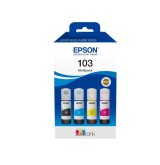 Epson C13T00S64A blkpatron 4 stk Original Sort, Bl, Magenta, Gul #1