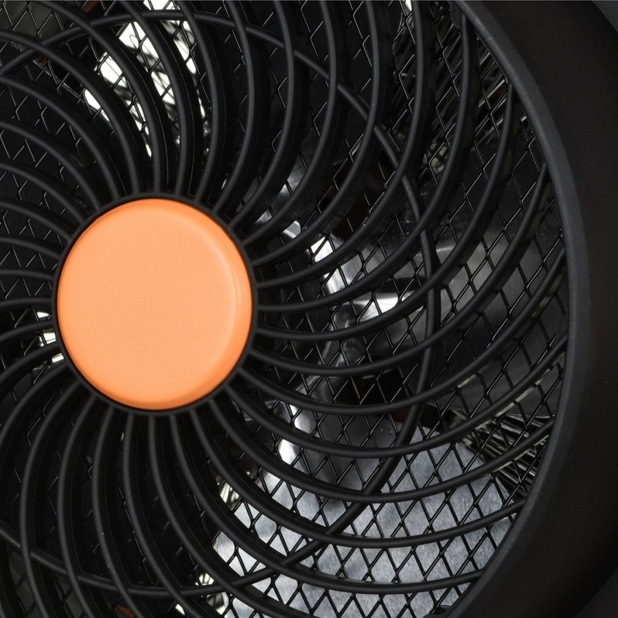 NEO TOOLS 90-070 2in1 Elektrisk varmeapparat + Ventilator 2400 W Sort, Orange #6