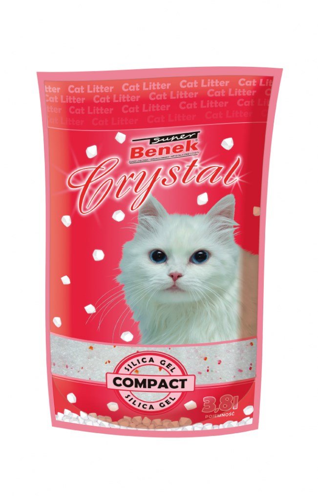 Certech Litter Super Crystal Compact Natural - Silikone kattegrus 13 kg #1
