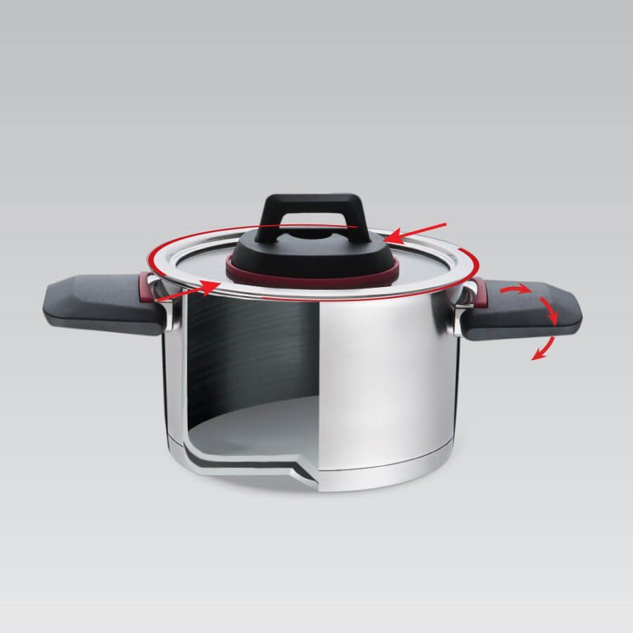 Maestro MR-3530-24 Gryde med sammenklappelige hndtag 5,5 l #10