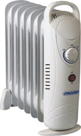 Mesko MS7804 varmeapparat Olie elektrisk omrdevarmer Indendrs Hvid 700 W #1