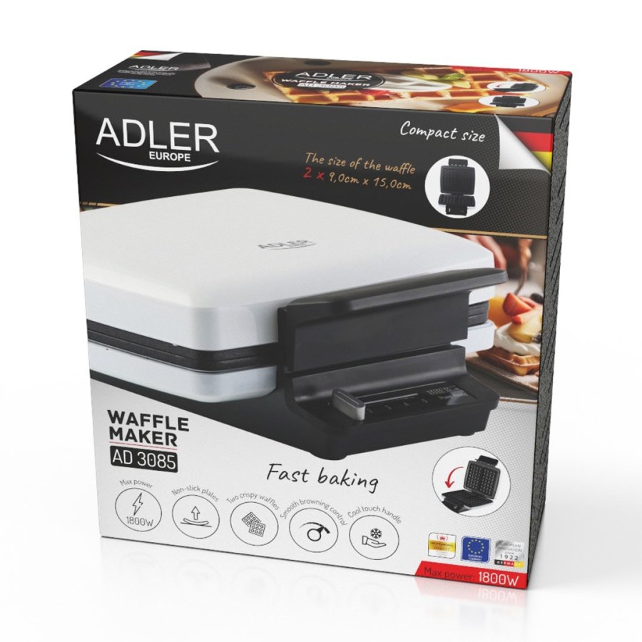 Vaffeljern ADLER AD 3085 #7