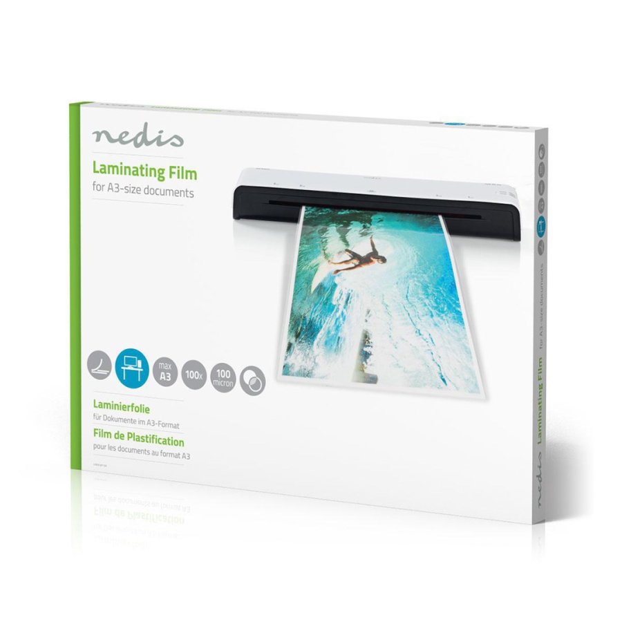 Nedis LAMIA3AT100 lamineringsfilm #3