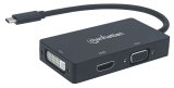 Manhattan 152983 USB grafisk adapter 3840 x 2160 pixel Sort #4