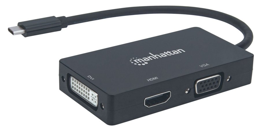 Manhattan 152983 USB grafisk adapter 3840 x 2160 pixel Sort #4