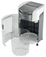 Leitz 80410000 IQ Optimax AutoFeed 300 papirmakulator, P5, 300 ark, 25 l affaldsbeholder #10