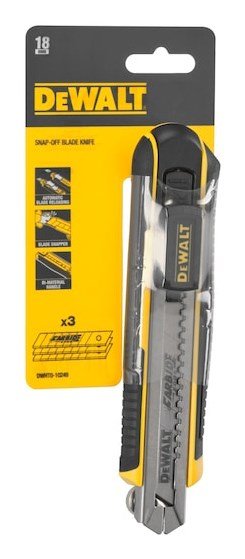 DeWALT DWHT0-10249 hobbykniv Sort, Rustfrit stl, Gul Foldekniv #5