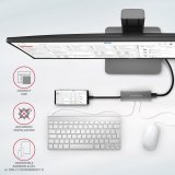 Axagon HMC-5G21 dockingstation Ledningsfrt USB 3.2 Gen 2 (3.1 Gen 2) Type-C Gr #7