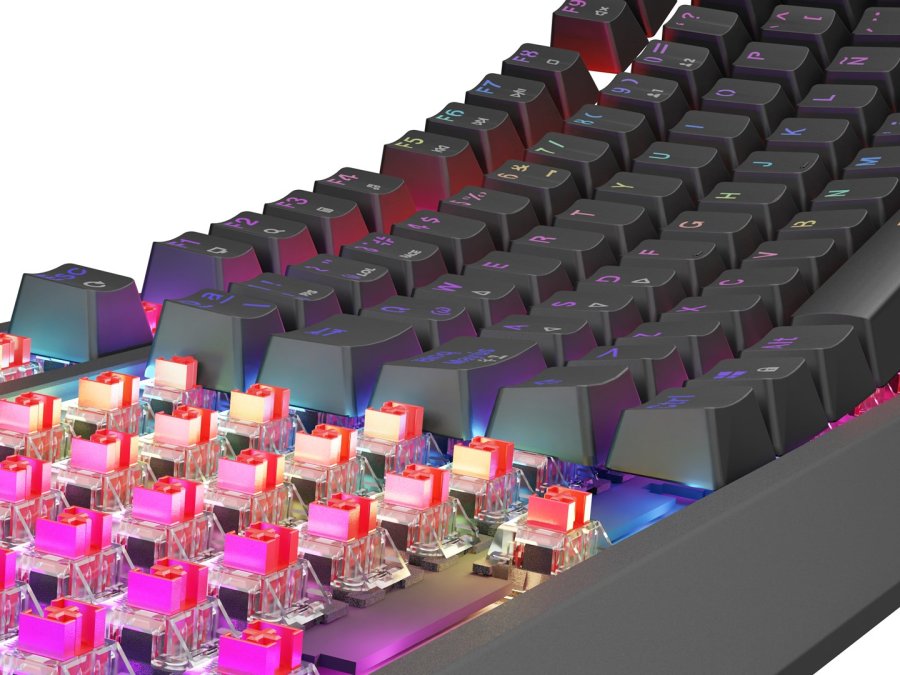 GENESIS Thor 230 TKL tastatur Spil USB QWERTY Spansk Sort #8