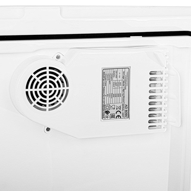 Adler AD 8090	Rejsekleskab 40 l Sort, Hvid #12