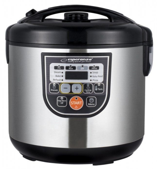 Esperanza EKG011 multi cooker 5 L 860 W Sort, Rustfrit stl #1
