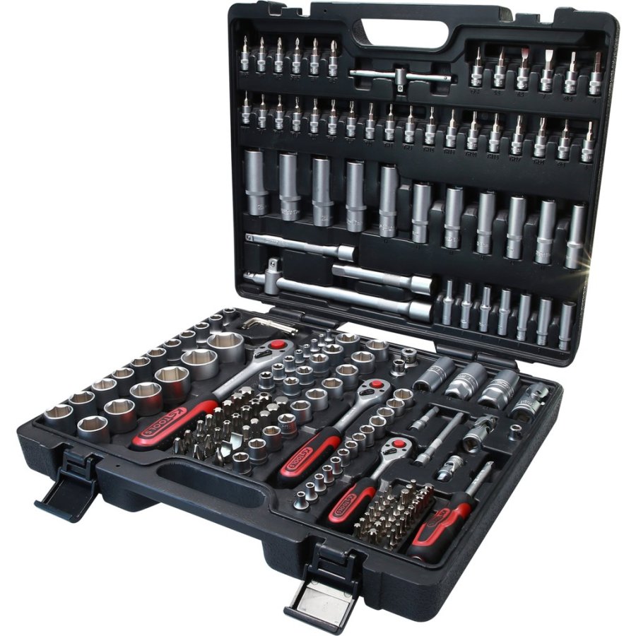 0S Tools 1/4 +3/8 +1/2  Socket Wrench-Set 179-pieces 917.0779 #3