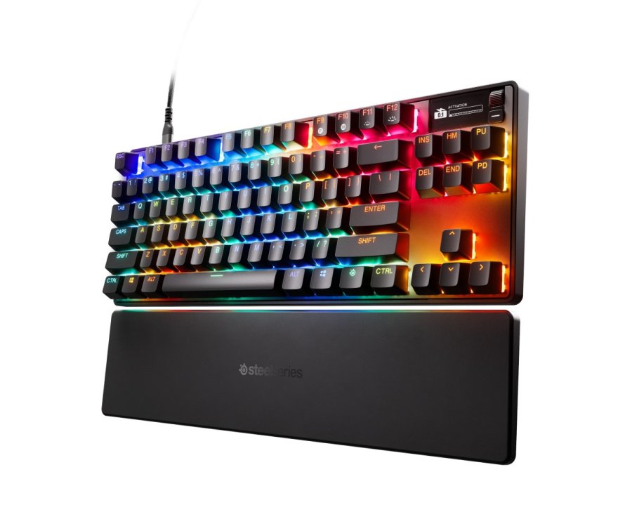 Steelseries APEX PRO TKL GEN 3 tastatur Spil USB US engelsk Sort #1