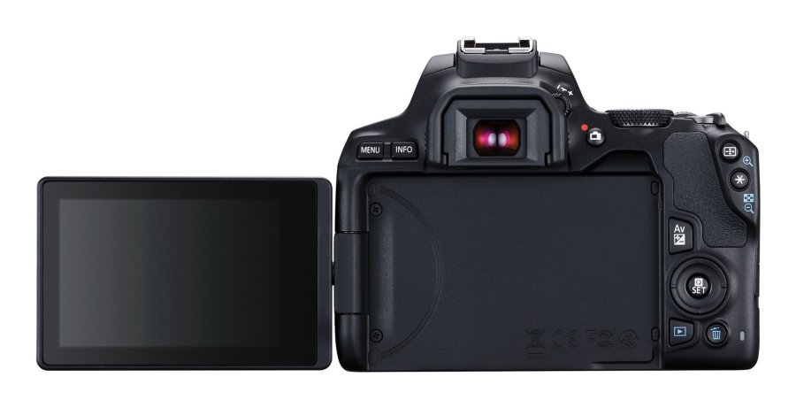 Canon EOS 250D+EF-S 18-55mm SLR kamerast 24,1 MP CMOS 6000 x 4000 pixel Sort #8