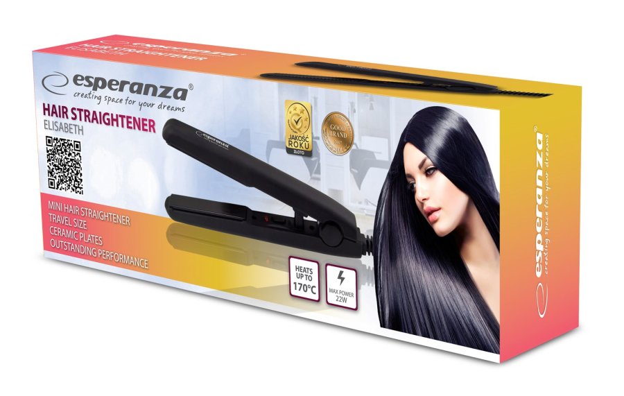 Esperanza EBP008 hrstyler Glattejern Varm Sort 22 W #7