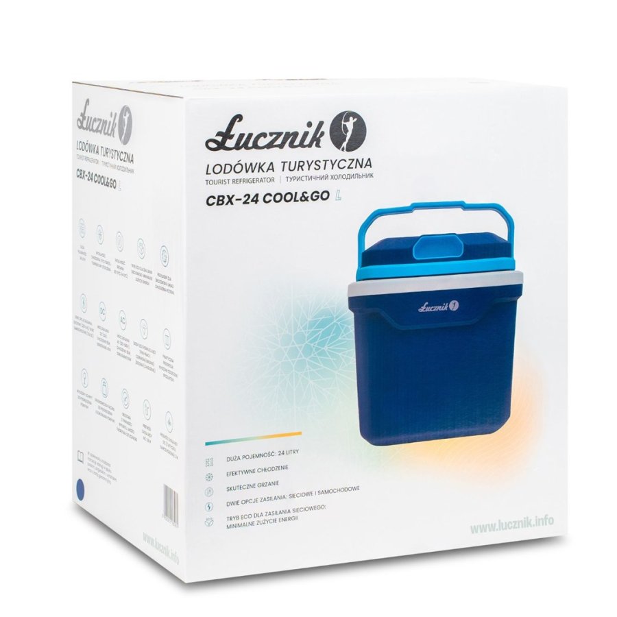 Kleskab til turistbiler Lucznik CBX-24 Cool&Go L 24L 12V/220-240V #8