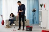 Mop with Bucket Vileda mop en steel Supermocio 3Action Hvid Rd Mikrofibre #13
