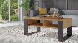 Topeshop MODERN 2P ART CZ kaffe-, side- & endebord Kaffebord Rektangulr form 2 ben #3