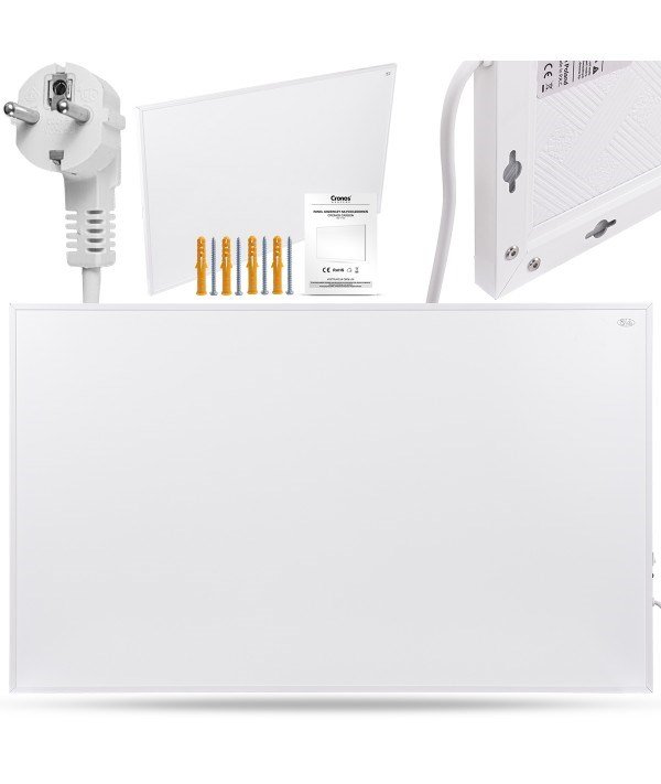 Cronos Carbon P800 800W infrardt varmeapparat hvid #1