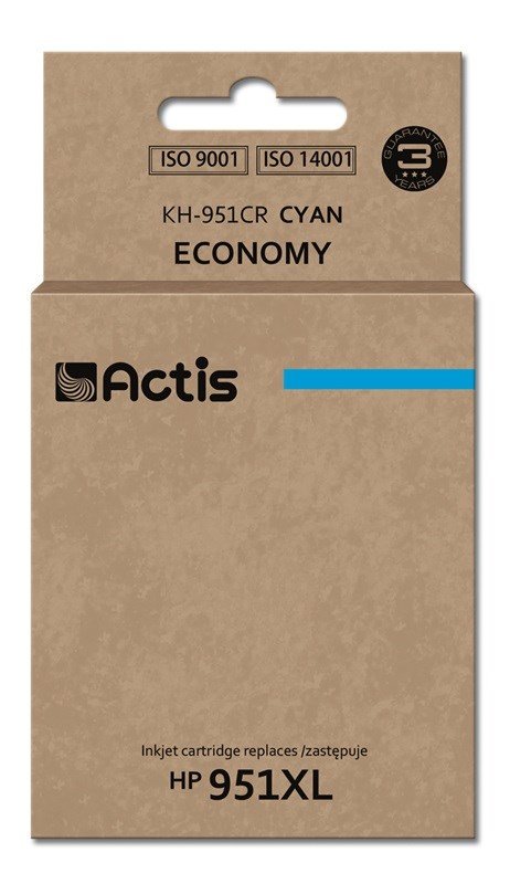 Actis KH-951CR Blk (erstatning HP 951XL CN046AE; Standard; 25 ml; bl) #1