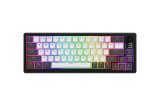 HATOR Skyfall Pro Wireless 65 tastatur Spil USB + RF Wireless + Bluetooth QWERTY US engelsk Sort, Gr� #1